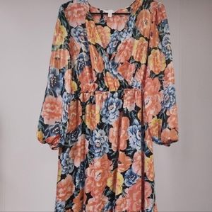 Large Lauren Conrad Floral Dress